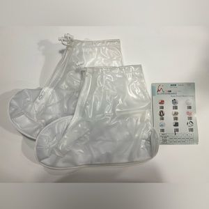 NWT Rain Proof Clear Shoe Covers for Size 6-6.5